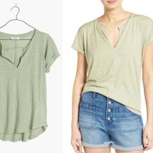 Turntable Split-Neck Tee